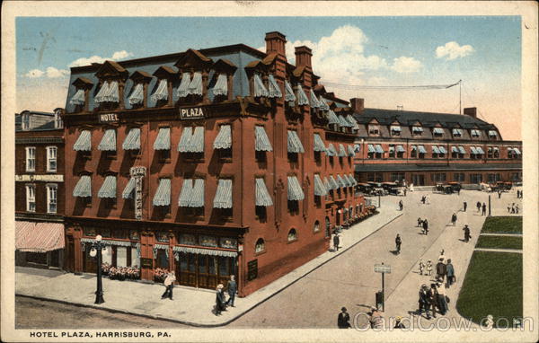 Hotel Plaza Harrisburg Pennsylvania