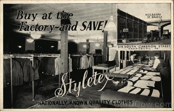 Styletex Clothing Factory Harrisburg Pennsylvania