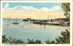 Little Harbor Woods Hole, MA Postcard Postcard Postcard