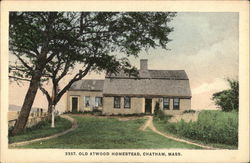Old Atwood Homestead Chatham, MA Postcard Postcard Postcard