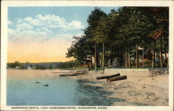 Hammonds Grove, Lake Cobbosseecontee Manchester, ME Postcard Postcard Postcard