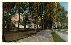 Broadway Bangor, ME Postcard Postcard Postcard