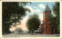 Monument Square Postcard