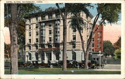 Hotel Elton Waterbury, CT Postcard Postcard Postcard