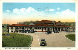 N. Y. N. H. & H. R. R. Station Postcard