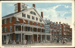 Cheshire House, Main Street Keene, NH Postcard Postcard Postcard