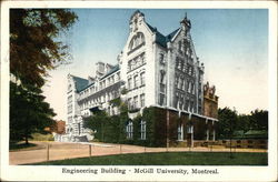 Engineering Building - McGill University Postcard