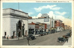 Seventh Avenue from 11th Street Postcard