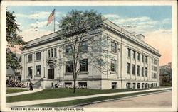 Reuben McMillan Library Youngstown, OH Postcard Postcard Postcard