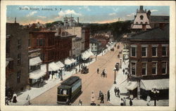 North Steet Auburn, NY Postcard Postcard Postcard