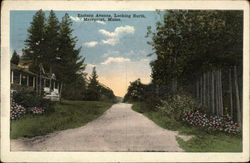 Eastern Avenue Looking North Postcard