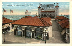 Garden Pier View Postcard