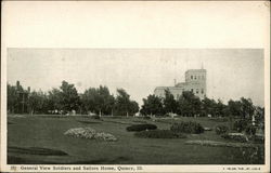 General View of Soldiers and Sailors Home Postcard