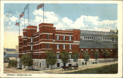 Armory Scranton, PA Postcard Postcard Postcard