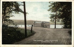 The Lookout, Lake Scranton Pennsylvania Postcard Postcard Postcard