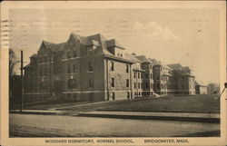 Woodard Dormitory, Normal School Bridgewater, MA Postcard Postcard Postcard