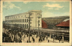 Harvard and Yale Game, Harvard Stadium Postcard