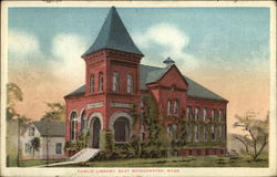 Public Library Postcard