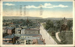 Birdseye View from Masonic Temple Harrisburg, PA Postcard Postcard Postcard