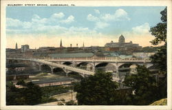 Mulberry Street Bridge Postcard