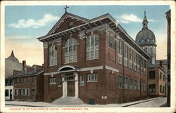 Knight's of Columbus Lodge Harrisburg, PA Postcard Postcard Postcard
