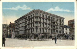 Commonwealth Hotel Harrisburg, PA Postcard Postcard Postcard