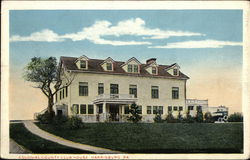 Colonial County Club House Harrisburg, PA Postcard Postcard Postcard