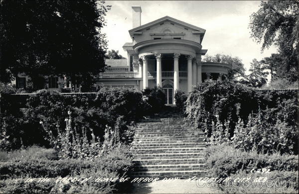 In the Garden Home of Arbor day Nebraska City