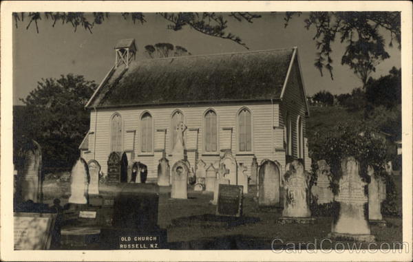 Old Church Russell New Zealand
