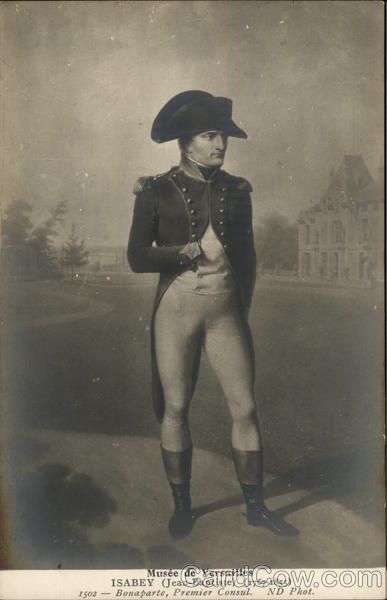 Napoleon Bonaparte, Premier Consul. by Jean-Baptiste Isabey