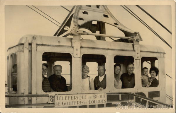 Teleferique de Beout le Gouffre de Lourdes France