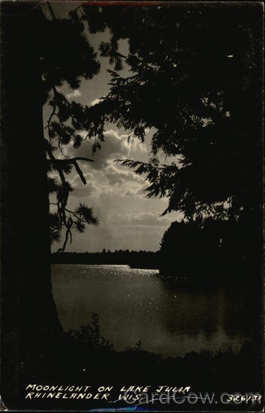 Moonlight on Lake Julia Rhinelander Wisconsin