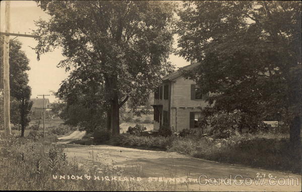 Union & Highland Streets North Marshfield Massachusetts