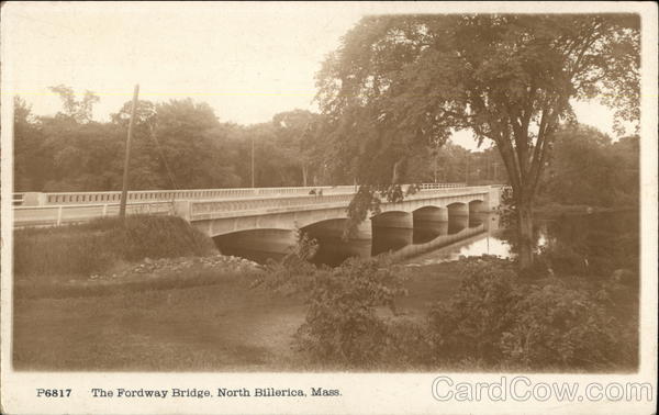 The Fordway Bridge North Billerica Massachusetts