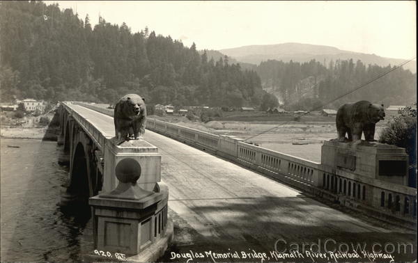 Douglas Memorial Bridge Klamath River California
