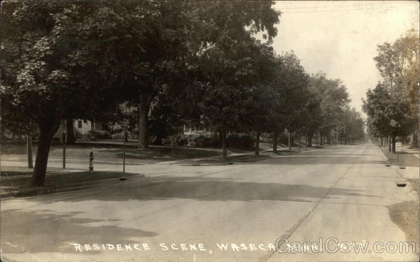 Residence Scene Waseca Minnesota