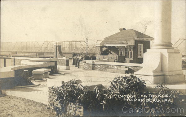 Bridge Entrance Harrisburg Pennsylvania