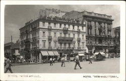 Hotel New Angleterre Greece Greece, Turkey, Balkan States Postcard Postcard Postcard