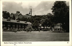 Bedford Springs Hotel Postcard