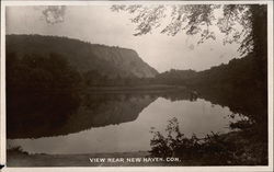 View of Lake Near New Haven Postcard