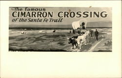The Famous Cimarron Crossing of the Santa Fe Trail The Famous Cimarron Crossing of the Santa Fe Trail