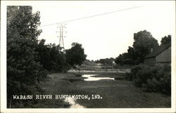 Wabash River Postcard