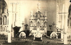 Church Interior Nashua, NH Postcard Postcard Postcard