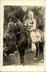 Boy Riding Horse Boy Riding Horse