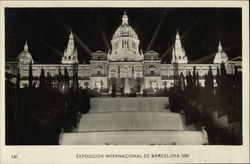 National Palace at Night Postcard