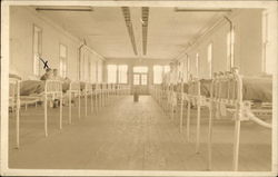 Inside Hospital Ward World War I Postcard Postcard Postcard