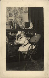 Alta On the Phone Postcard