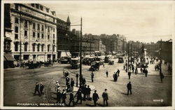 Piccadilly Manchester, United Kingdom Greater Manchester Postcard Postcard Postcard