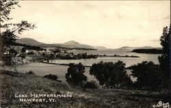 Lake Memphremagog Newport, VT Postcard Postcard Postcard