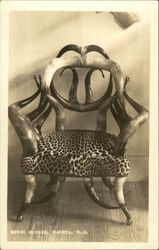 Chair in the Morse Museum Postcard